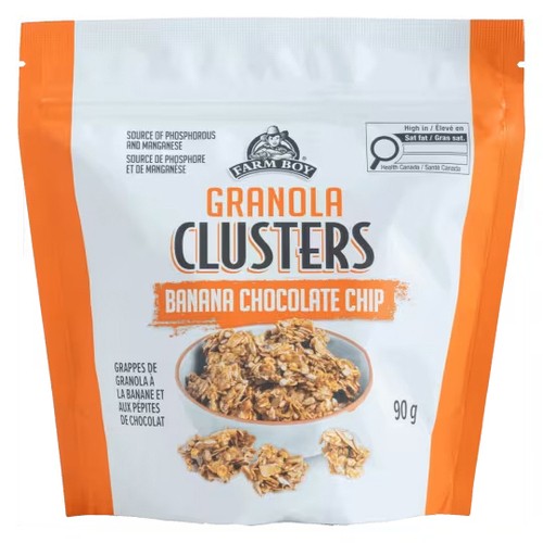 Farm Boy Granola Clusters Banana Chocolate Chip 90 g