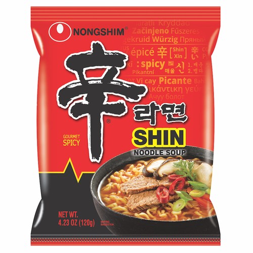 Nong Shim Shin Ramyun Noodle Soup 4 x 120 g