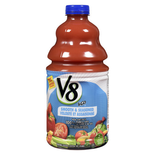 V8 V-Go Juice Blend Smooth & Seasoned 1.89 L (bottle)