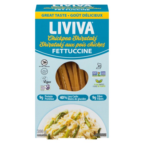 Liviva Pasta Chickpea Shirataki Fettuccine 200 g