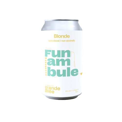 Grdallee Non Alcoholic Beer Fun Blonde 355 ml (can)