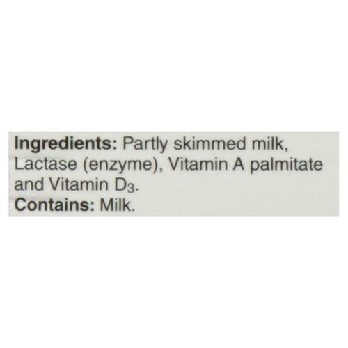 Lactantia Milk Lactose Free 2% Partly Skimmed 2 L