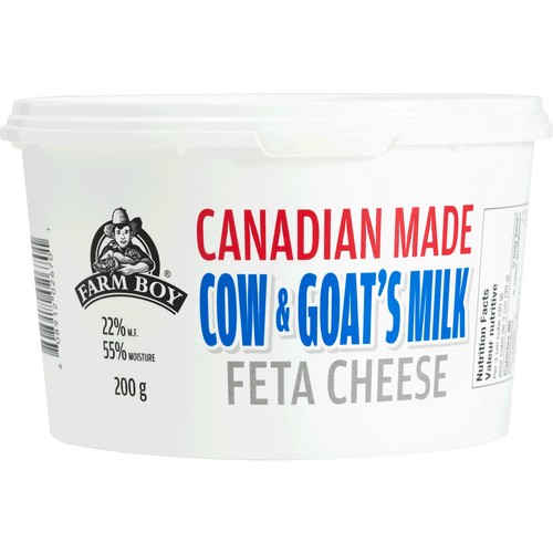 Farm Boy Feta Cheese Cow And Goat's Milk 200 g