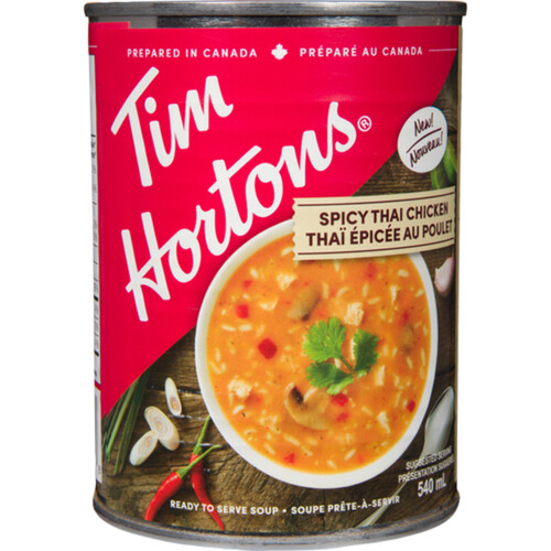 Tim Hortons Soup Spicy Thai Chicken 540 ml