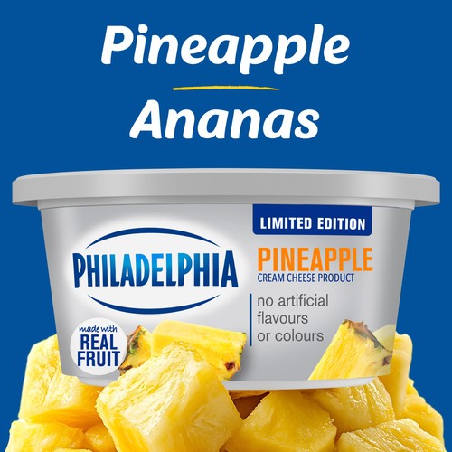 Philadelphia Cream Cheese Limited Edition Pineapple 227 g
