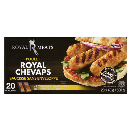 Royal Meats Frozen Chicken Chevaps 800 g