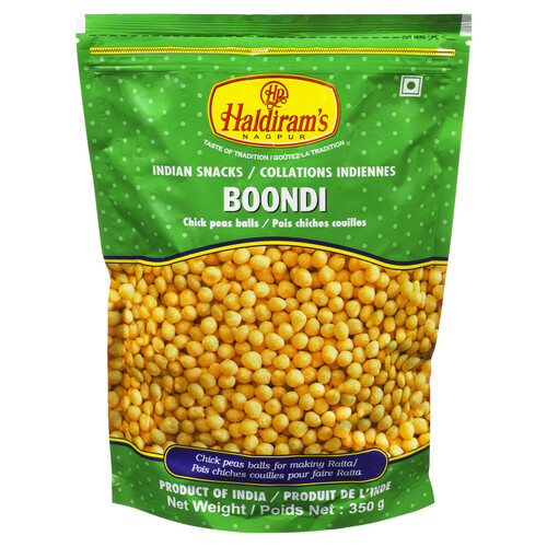 Haldiram's Snacks Khari Boondi Chick Peas Balls 350 g