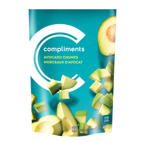 Compliments Frozen Avocado Chunks 400 g