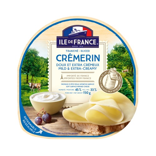Ile de France Cheese Sliced Cremerin 150 g