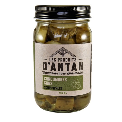Passion d’ici Pro D'antan Pickles Sour Cucumber 450 ml