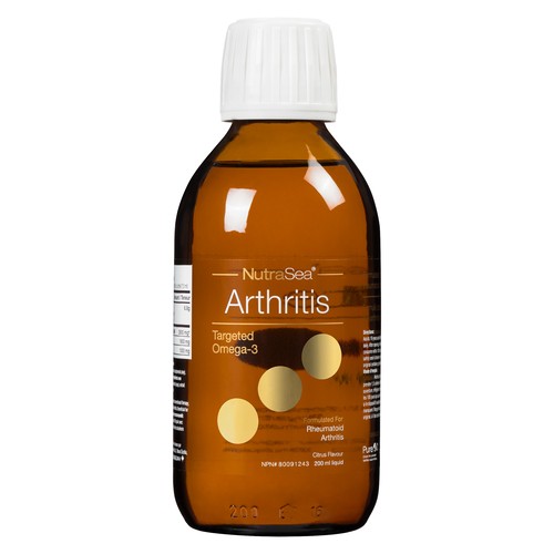 Nature's Way NutraSea Arthritis Targeted Omega-3 Citrus 200 ml