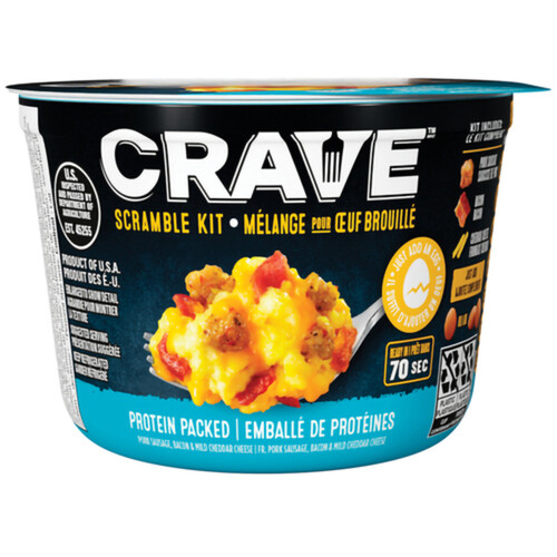 CRAVE Breakfast Bowl Scramble Kit Protein Packed 57 g