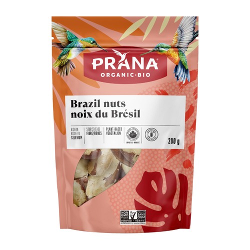 Prana Organic Raw Brazil Nuts 200 g