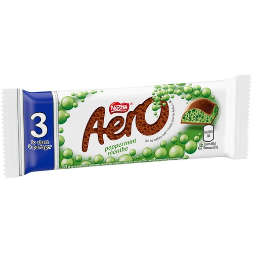 Nestlé Aero Chocolate Bars Peppermint Mega Size 3 In 1 Pack 63 g