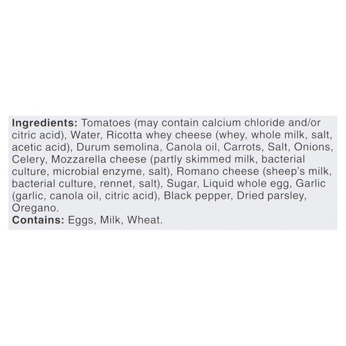 Roman Frozen Three Cheese Cannelloni 397 g