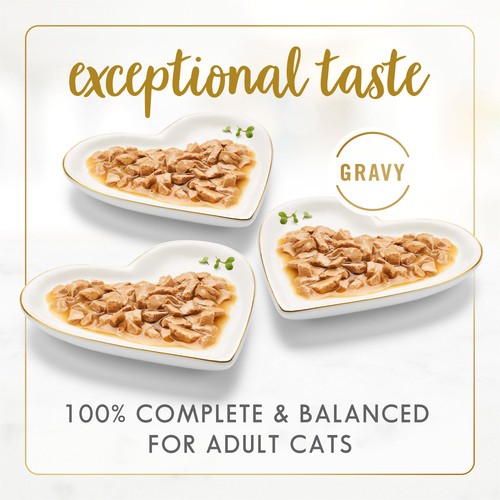 Fancy Feast Gravy Lovers Wet Cat Food Variety Pack 12 x 85 g