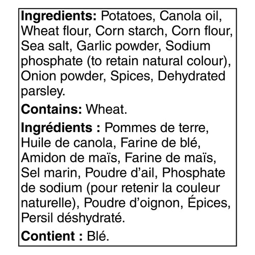 McCain Frozen Bistro Selects Savoury Wedges 650 g