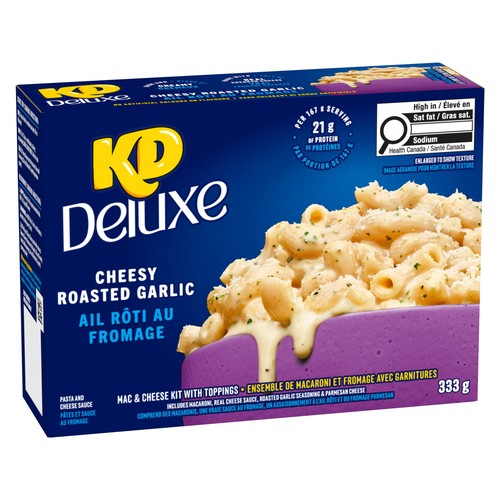 Kraft Pasta And Cheese Sauce Cheesy Roasted Garlic 333 g