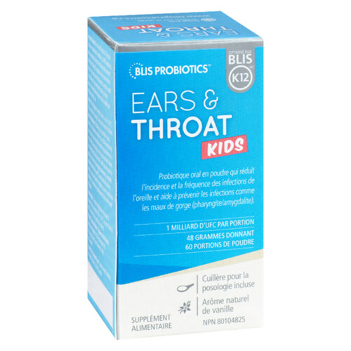 BLIS Probiotics Kids Dietary Supplement Ears & Throat 48 g Voilà