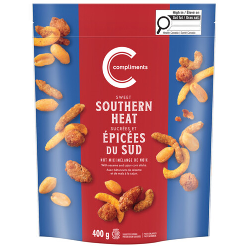 Compliments Nut Mix Sweet Southern Heat 400 g