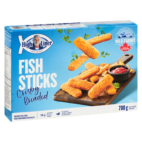 High Liner Frozen Fish Sticks Crispy Breaded 700 g