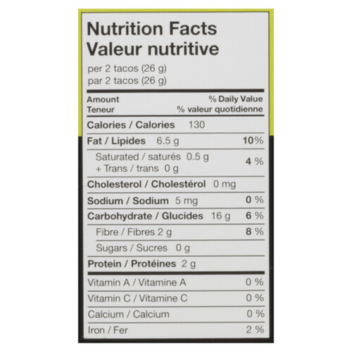 Fresh is Best Gluten-Free Tri-Flavour Taco Shells 144 g