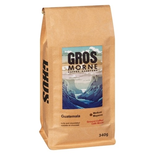 Gros Morne Coffee Roasters Ground Coffee Guatemala Medium 340 g