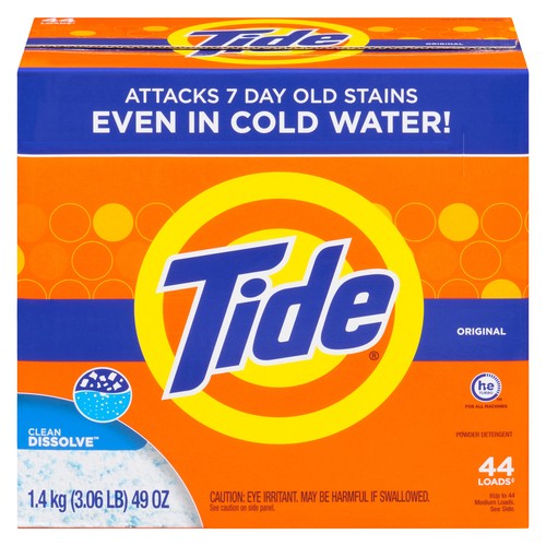 Tide Laundry Detergent Powder Original Regular 1.4 kg