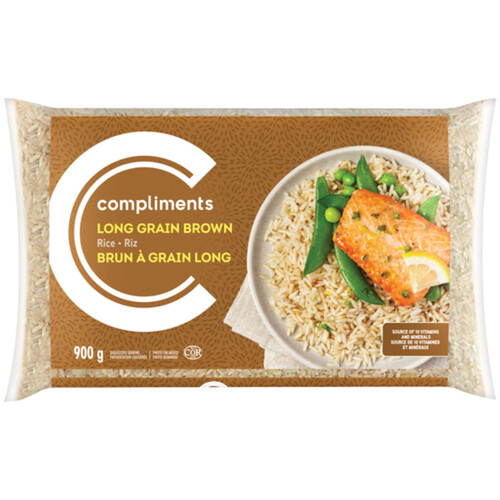 Compliments Brown Rice Long Grain 900 g