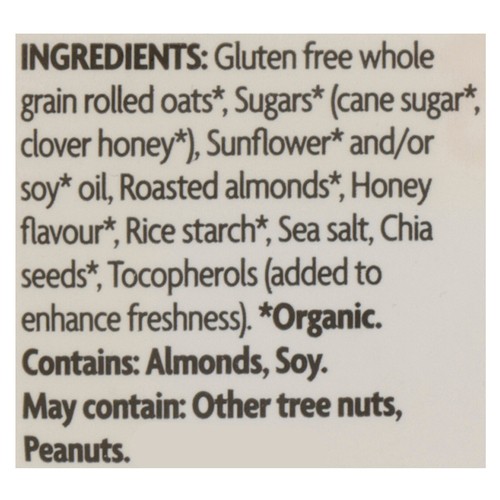 Natures Path Organic Granola Crunchy Honey Almond 700 g