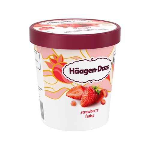Häagen-Dazs Ice Cream Strawberry 450 ml