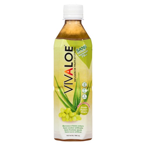 Vivaloe Drink White Grape 500 ml (bottle)