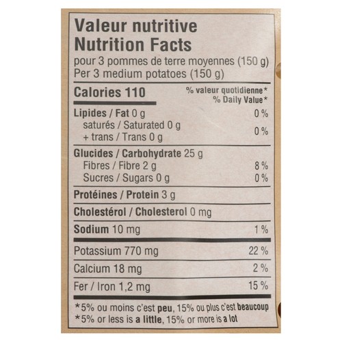 Gabrielle Organic Potatoes Yellow 680 g