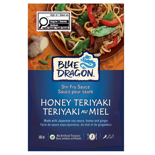 Blue Dragon Stir Fry Sauce Honey Teriyaki 140 ml