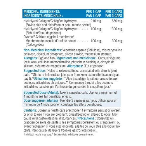 Progressive Fast Acting Collagen Joint Health Capsules 90 Count