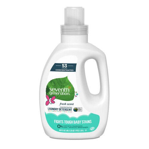 Seventh Generation Detergent 4X Concentrate Fresh Baby 1.183 L