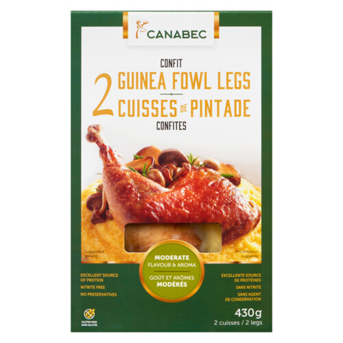 Gibiers Canabec Confit Guinea Fowl Leg 430 g