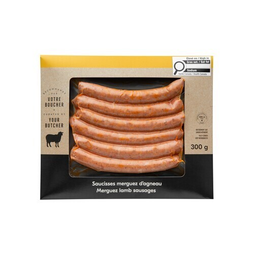 Curated By Your Butcher Merguez Sausages Lamb 300 g