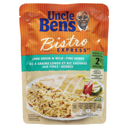 BEN'S ORIGINAL BISTRO EXPRESS riz à grains longs et riz sauvage
