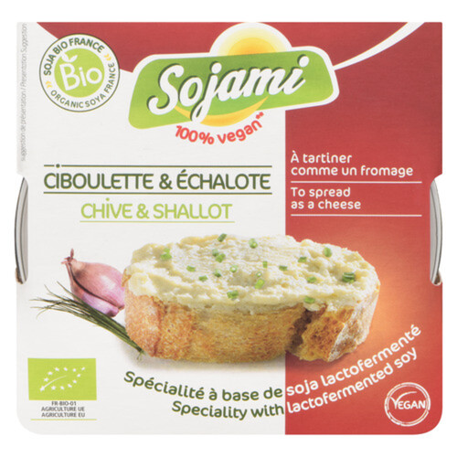 Sojami Soya Cheese Chive & Shallot 125 g