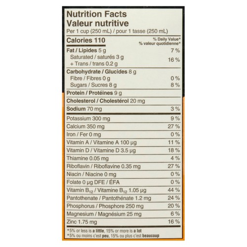 Natrel Lactose-Free 2% Milk 1 L