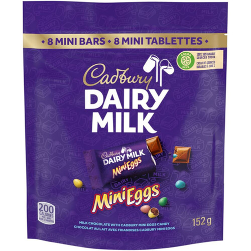 Cadbury Dairy Milk Mini Eggs Chocolate Candy 152 g 