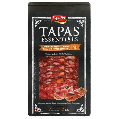 Espuna Tapas Salami Spanish Chorizo 100 g