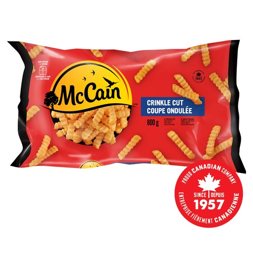 McCain Frozen French Fries Crinkle Cut 800 g