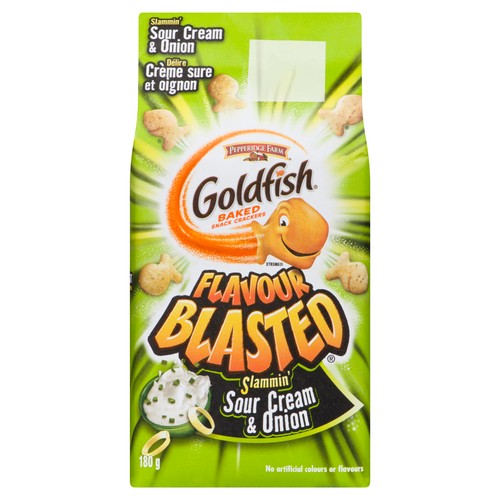 Pepperidge Farm Goldfish Crackers Blasted Sour Cream & Onion 180 g