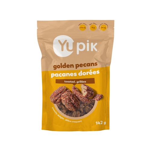 Yupik Snack Toasted Golden Pecans 142 g