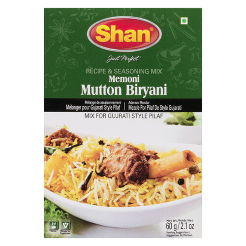 Shan Seasoning Mix Memoni Mutton Biryani 60 g