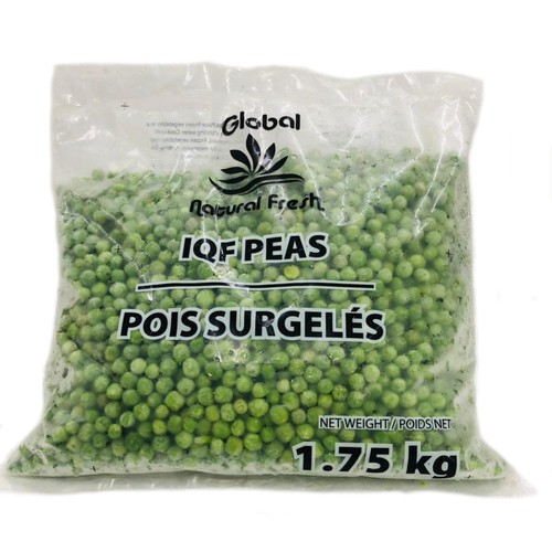 Global Natural Fresh Green Peas 1.75 kg