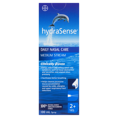 HydraSense Medium Stream Nasal Mist 100 ml