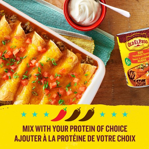 Old El Paso Red Enchilada Sauce Mild 296 ml